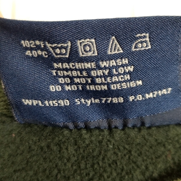 Cooperstown Baseball Crew Neck Sweatshirt Green Cross Weave XL Graphic Heavy - Picture 6 of 12